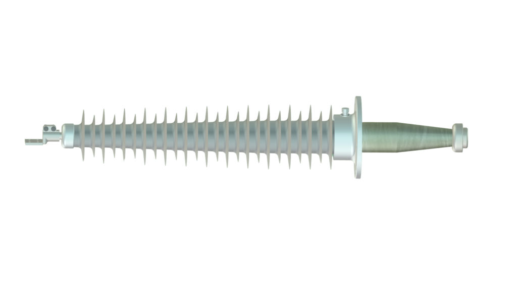 72.5kV-252kV silicone rubber GIS bushing