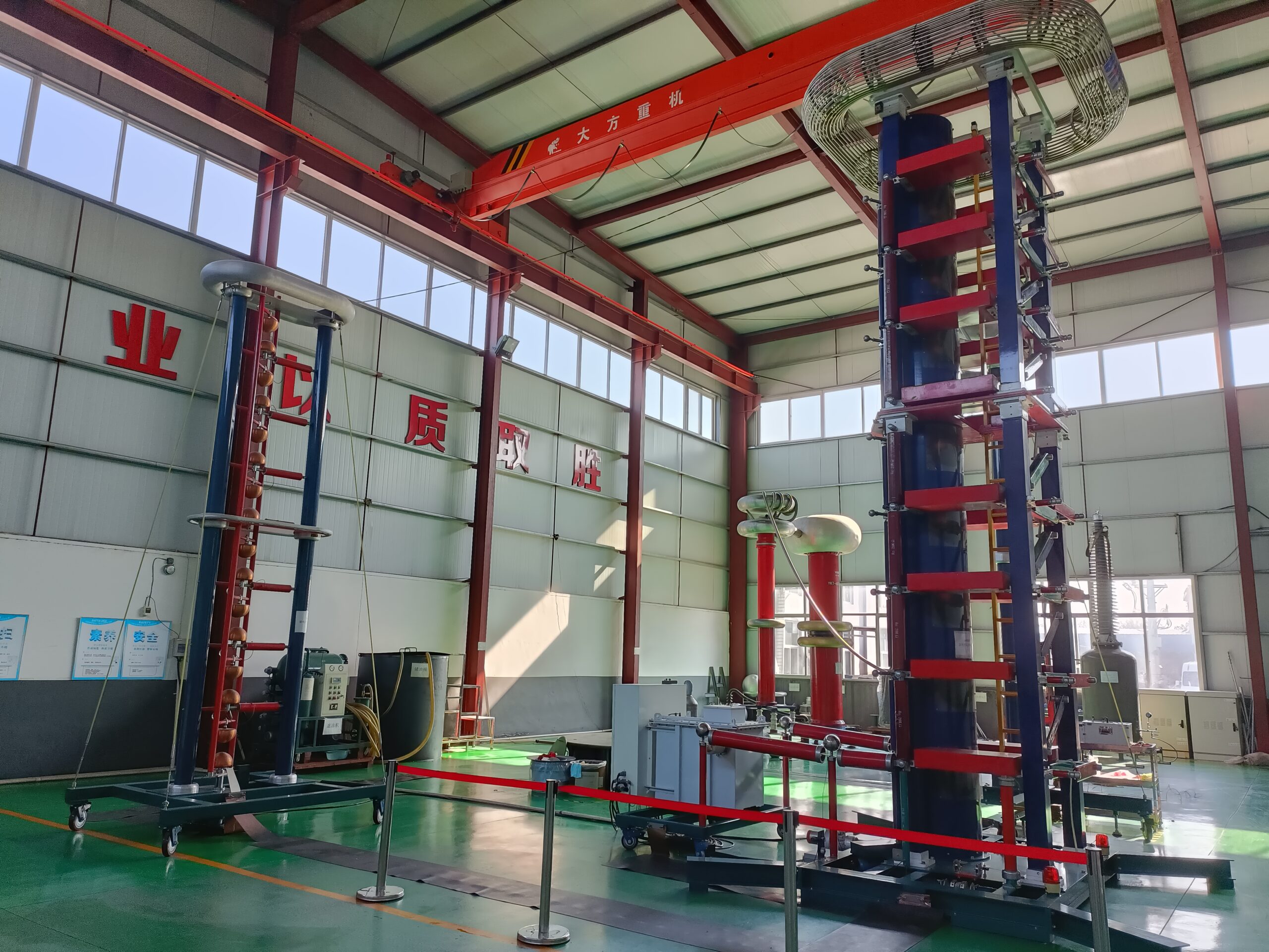 Lightning impulse equipment